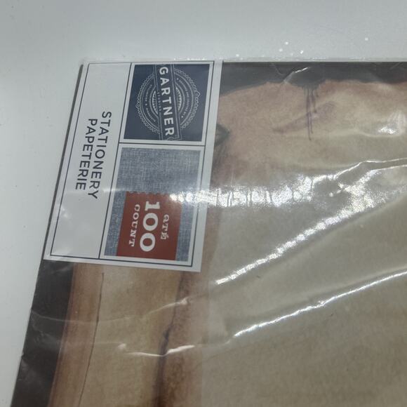 Gartner Studios Burgandy Scroll Stationery Paper 100ct Item 70463 - Picture 5 of 6